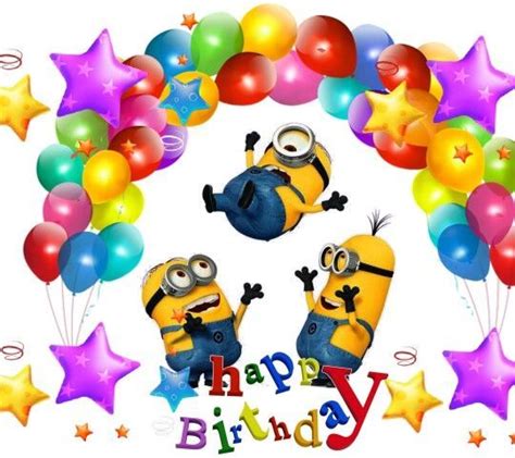 Party Minion Happy Birthday Graphic Pictures Photos And Images For