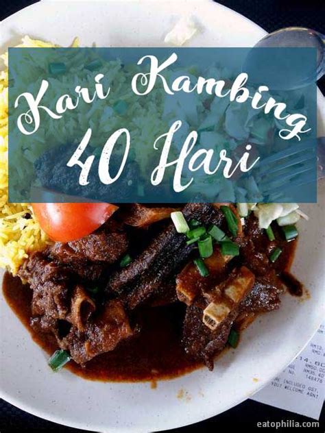 Restoran kari kambing 40 hari restaurant. Kari Kambing 40 Hari @ Yong Peng, Johor - Eatophilia