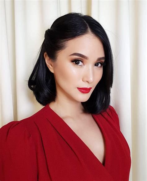 Heart Evangelista On Instagram “a Classic Red Lip 💋” Prom Makeup For Brown Eyes Red Lips
