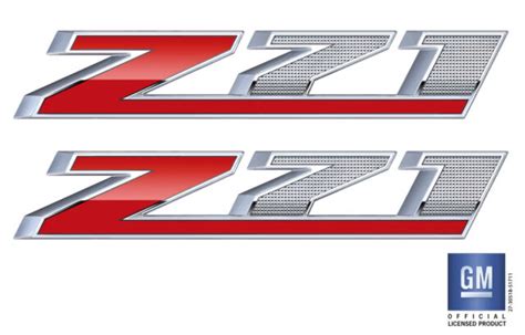 2014 2015 2016 2017 2018 Chevy Colorado Z71 Bed Side Decal Stickers Set