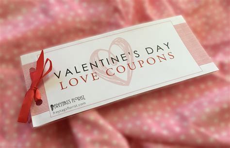 Valentine's Day Free Printable Love Coupons - Freytags Florist