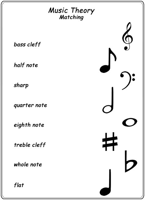 Music Theory Worksheets For Beginners Askworksheet