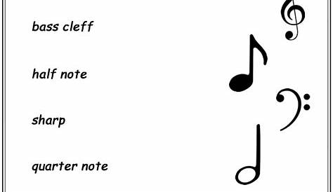 Music Theory Worksheet | Music theory worksheets, Music theory, Music