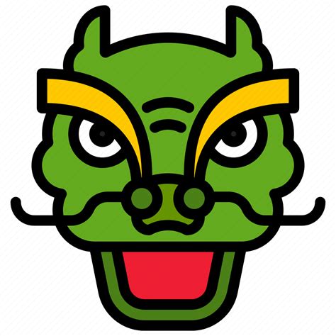 China Dragon Dragon Dance Face Head Icon Download On Iconfinder