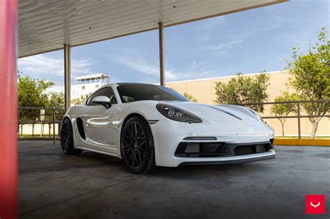 Porsche Cayman Gts Hybrid Forged Series Hf 7 Vossen Wheels