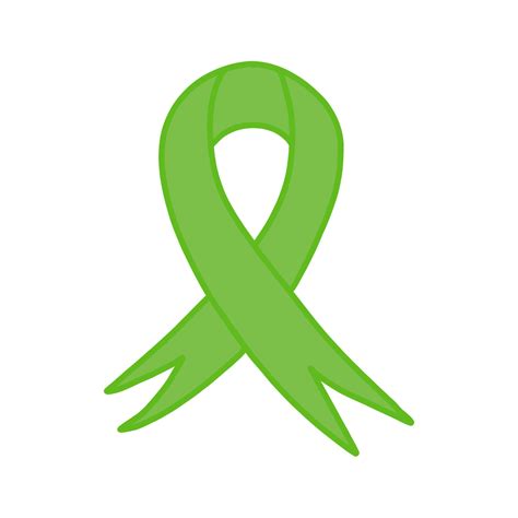 Green Ribbon Awareness Png