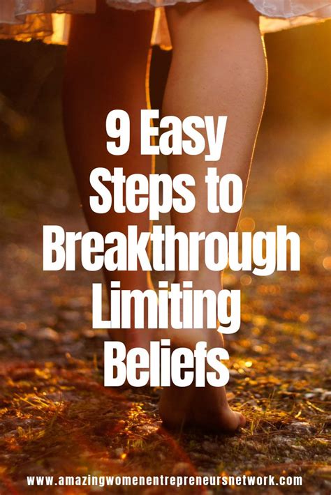 9 Easy Steps To Breakthrough Limiting Beliefs Radiant Coaches Academy
