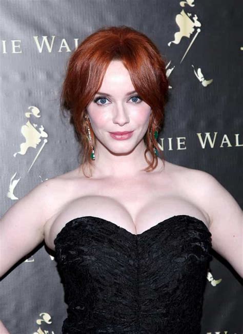 The 20 Hottest Christina Hendricks Breasts Photos Ranked Page 4