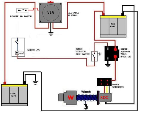 Diagram 12 volt solenoid wiring diagram 5 connection full version. www.discovery2.co.uk / Twin Battery - Split Charge