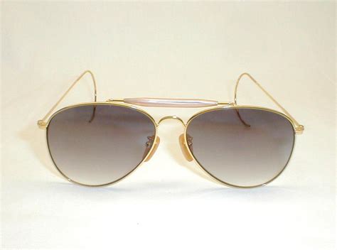 vintage 1930s 40s military aviator sunglasses replica general macarthur