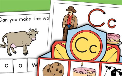 Letter C Sound Worksheets Tree Valley Academy Beginning Sounds
