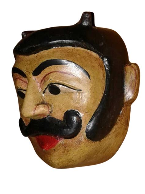 Arachchi Kolama Mask Traditional Kolam Series Aartzy