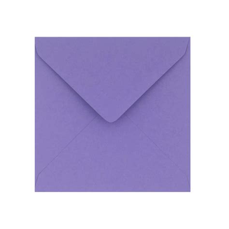 Purple 130mm Square Envelopes 120gsm