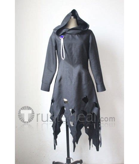 Mirai Nikki Yuno Gasai God Blackgrey Cloak Cosplay Costume Casual
