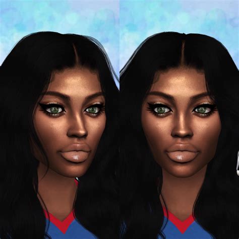 So I Tried Out Some Of The Realistic Sims 4 Skins From Thisisthem On Tumblr Andwhoa😳😳 I Had