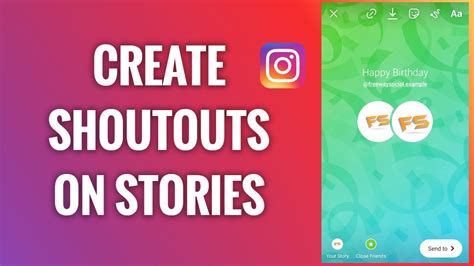 How To Create Shoutouts On Instagram Stories Youtube