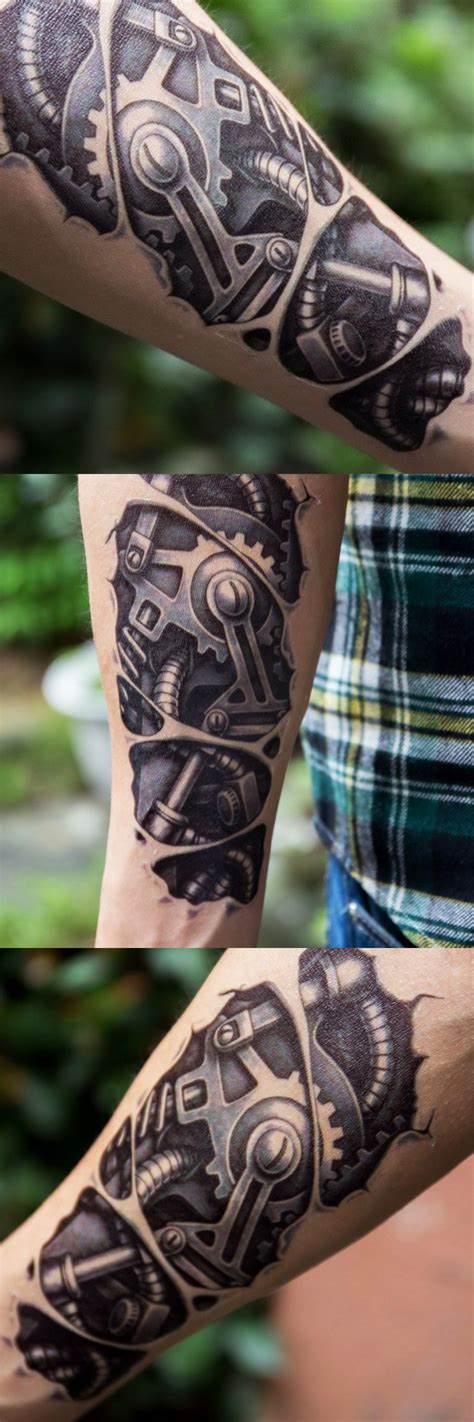 Https://tommynaija.com/tattoo/bionic Arm Tattoo Designs