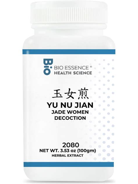 Bio Essence Health Science Yu Nu Jian Jade Women Decoction Granules