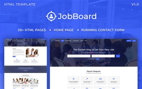 Bootstrap Job Portal Template Free Printable Templates