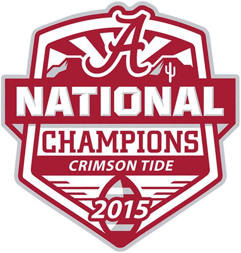 You can copy each of alabama crimson tide logo colors by clicking on a button with the color hex code above. Alabama Crimson Tide Champion Logo - NCAA Division I (a-c ...