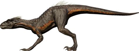 An Image Of A Dinosaur That Is Walking