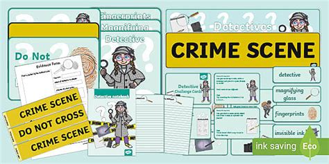 Detective Role Play Pack Detective Resources Twinkl