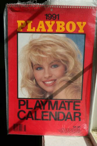 Vintage 1991 Playboy Playmate Calendar Brand New Lisa Matthews On The