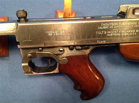 Gunspot Guns For Sale Gun Auction Colt 1921 Thompson Sn 1417