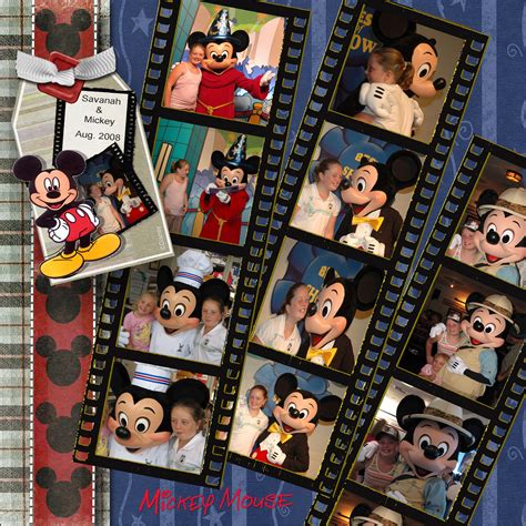 Pin By Lori Barker On Favorite Digital Scrapbooking Pages Disney
