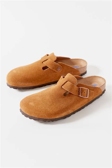 Birkenstock Boston Soft Footbed Suede Clog | Urban Outfitters Australia