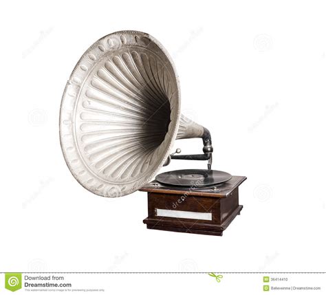 Old Gramophone Stock Photo Image Of Leisure Record 36414410