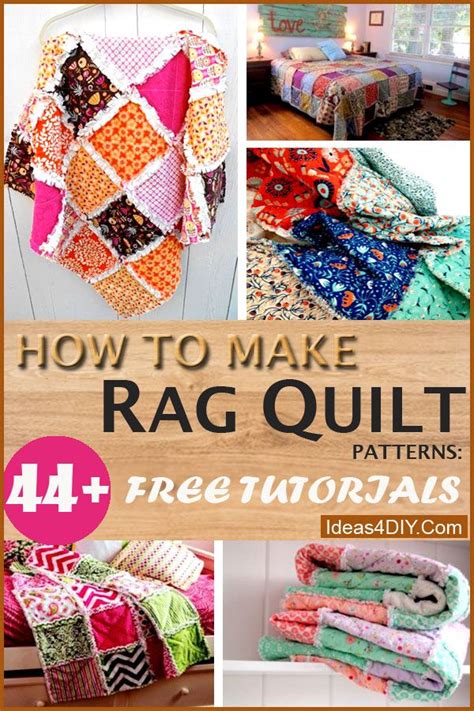 How To Make Rag Quilt Patterns 44 Free Tutorials With Instructions