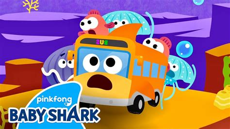🚌 The Wheels On The Shark Bus Bus Song For Kids Baby Shark Bus