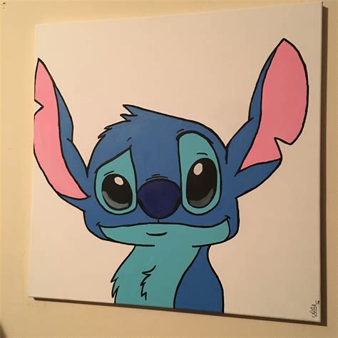 Disney Acrylic Painting Easy Cartoon