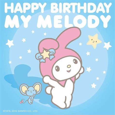 Happy Birthday My Melody