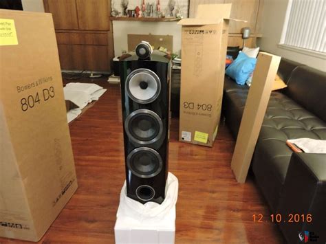 Bowers And Wilkins 804 Diamond Iii Bandw 804 D3 Speakers In High Gloss