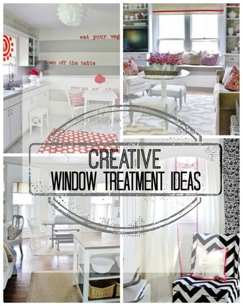 Creative Ideas For Window Treatments Window Coverings