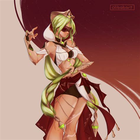 eremite floral ring dancer by olibabart on deviantart