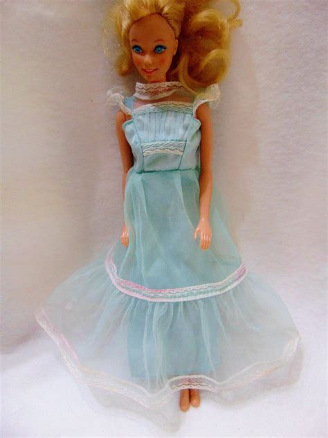 Vintage 70s Barbie Doll Prairie Dress Barbie Clothes Doll Clothes