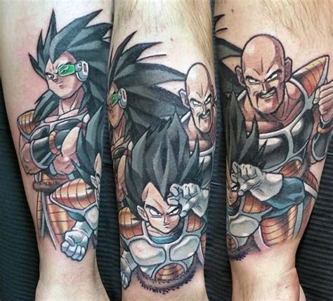 Black Dragon Ball Z Tattoo Ideas 40 Vegeta Tattoo Designs For Men