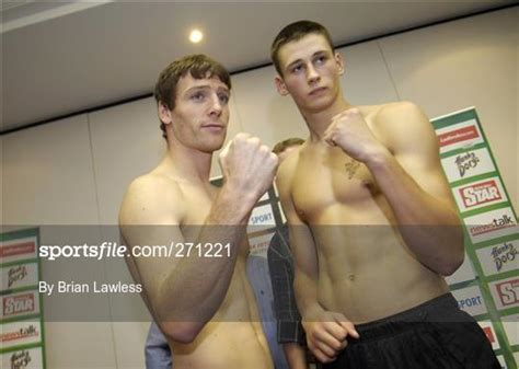 Sportsfile John Duddy V Prince Arron Hunky Dory Fight Night Weigh In 271221