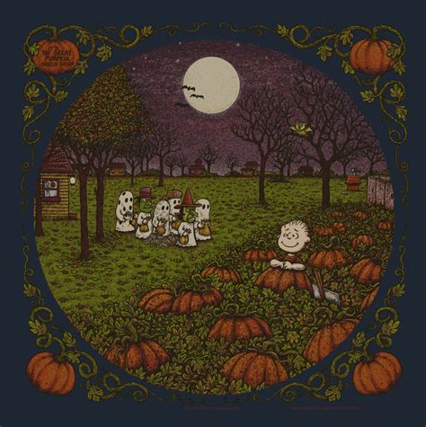 Its The Great Pumpkin Charlie Brown By Marq Spusta Charlie Brown