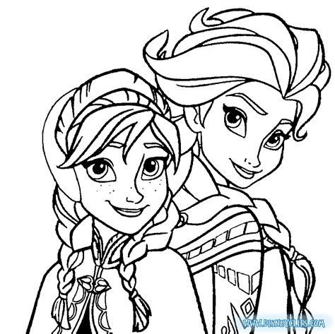 coloring pages anna and elsa || PINTEREST coloring pages anna and elsa