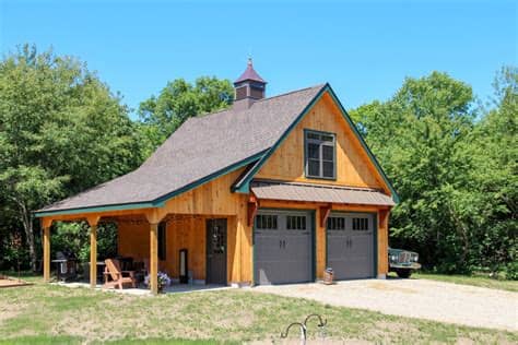 Why not build a home that looked like a barn? Barn Garage Inspiration: The Barn Yard & Great Country Garages