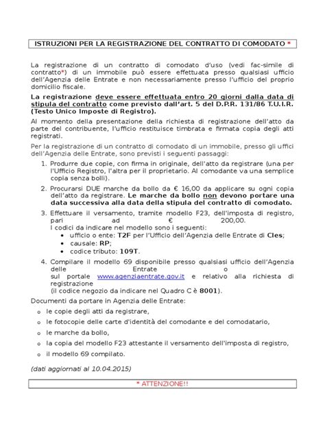 We did not find results for: Contratto Di Comodato - Facsimile Ed Istruzioni Per La Registrazione