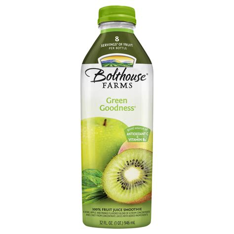 Save On Bolthouse Farms 100 Fruit Juice Smoothie Green Goodness Fresh