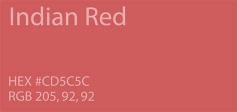 Indian Red Color Code Hex Rgb Intense Love Intense Colors Shades Of