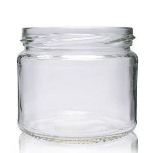 200ml Squat Clear Glass Pasta Sauce Jar With Lid Ampulla LTD
