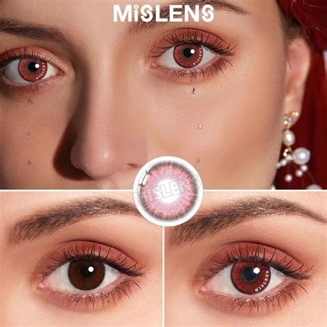 Vampire Red Colored Contact Lenses Yearly Mislens Mislens Contact