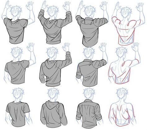 Sweater Tshirt Drawing Folds Men Drawings Art Art Drawing Folds